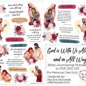 God's Love #03 Christian Sticker Sheet for Bible Journaling, Bullet Jo –  MyLettersOfPraise