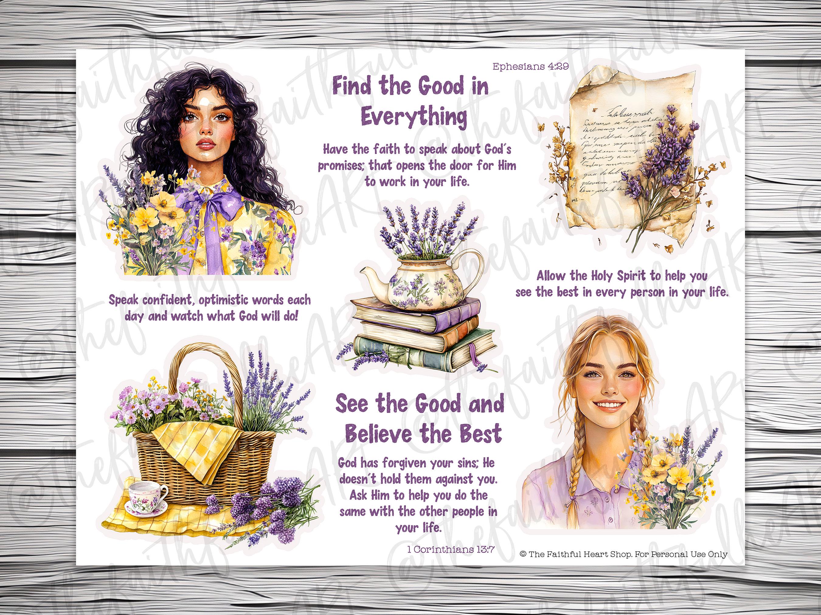 Remembering the Promise Keeper, Bible Journaling Stickers Printable ...