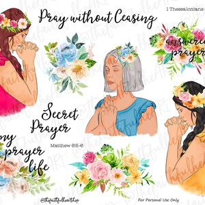 The Power of Prayer. Bible Journaling/ Faith Planner Digital Download ...