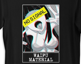 Camiseta con material de waifu, camiseta con cara de Ahegao de anime