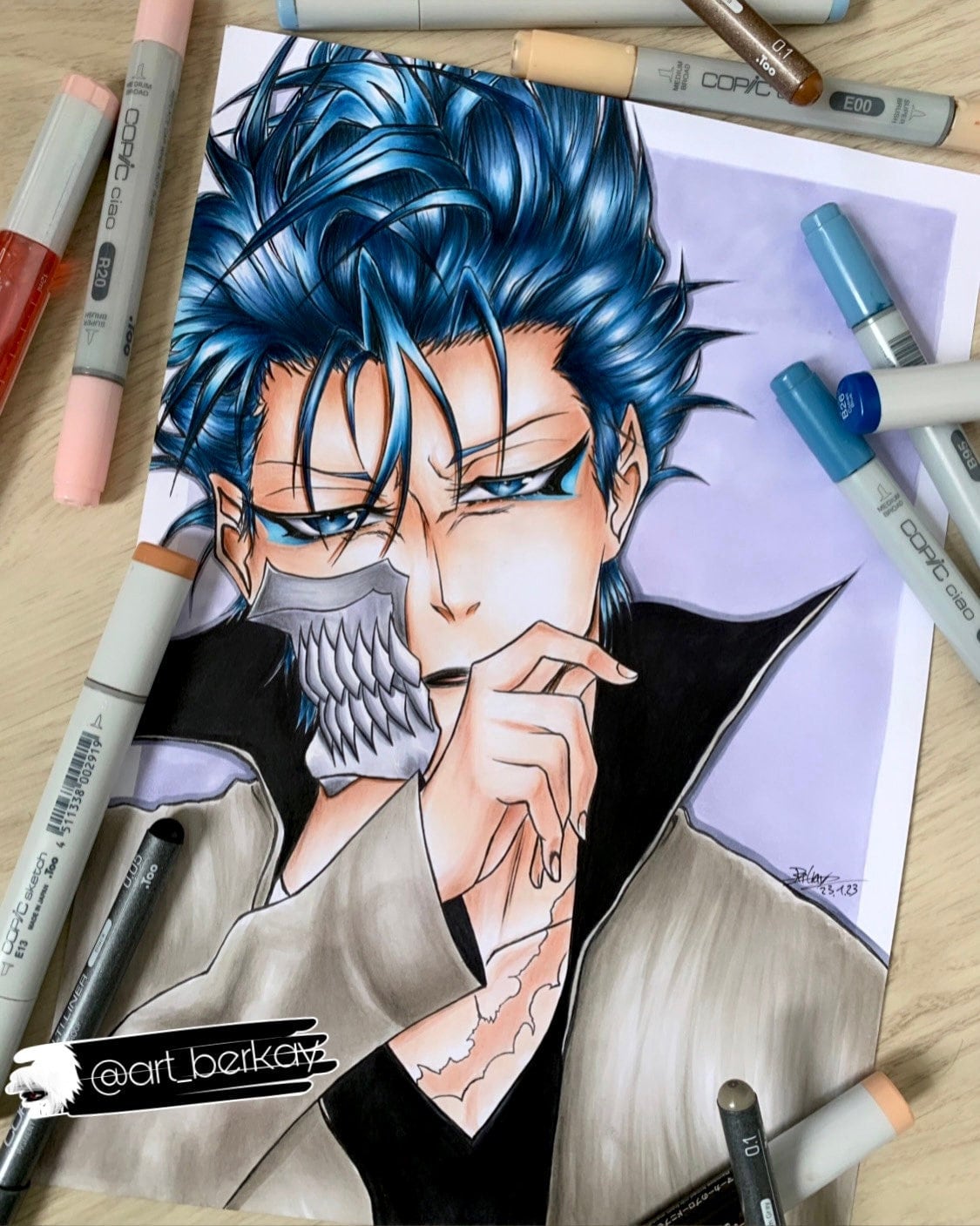 Grimmjow Drawing grimmjow-drawing