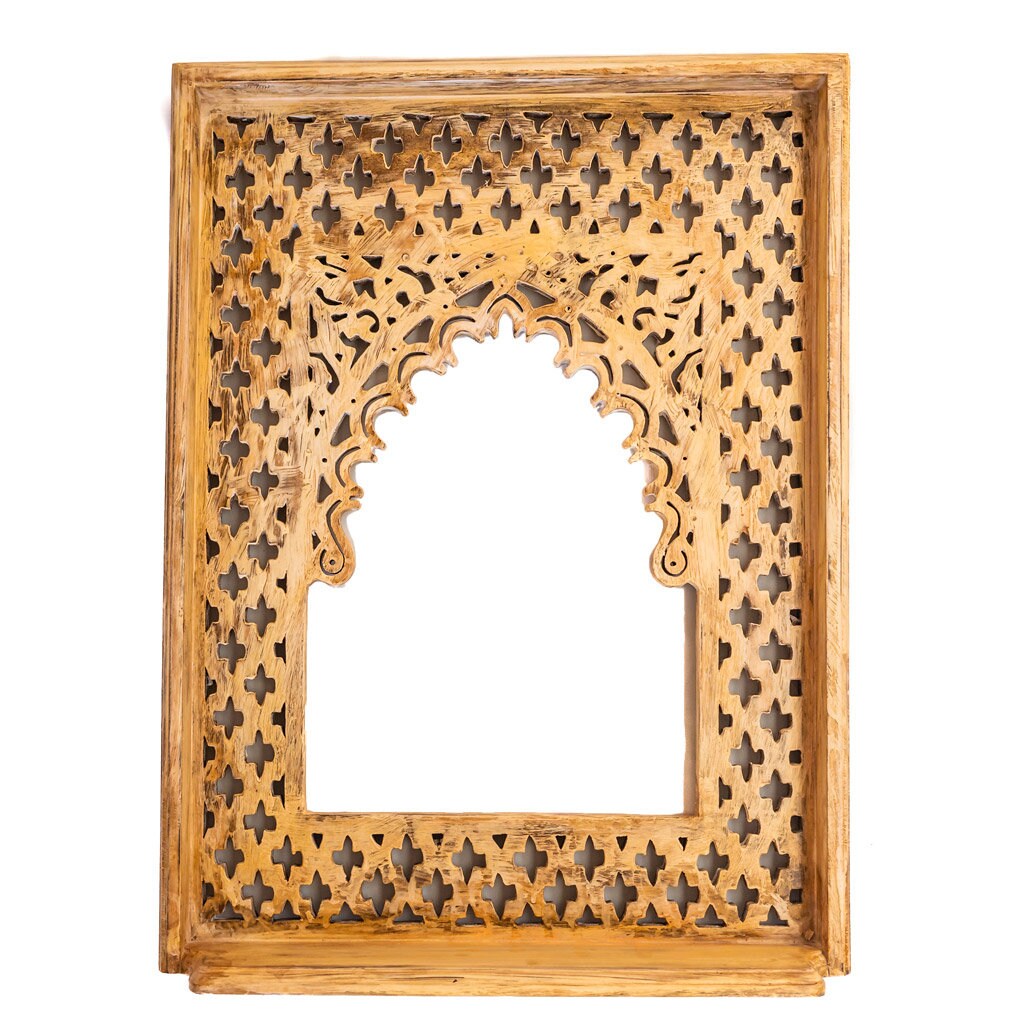 インド染織美術　外箱付 Indune's Handcrafted Traditional Jalidar Mehrabi Dressing