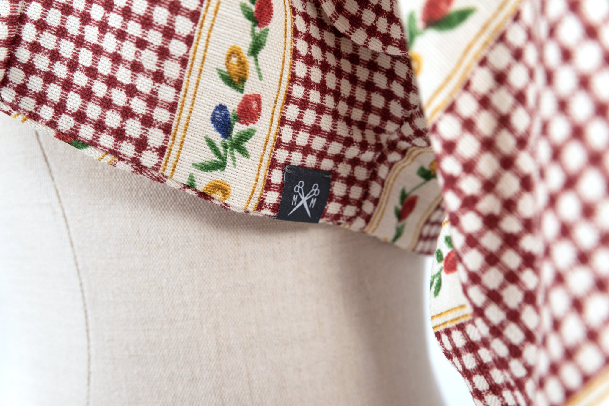 【MURRAL】 LANDSCAPE JACQUARD BOLERO Checkered Jacquard Bolero Jacket Size L - Etsy