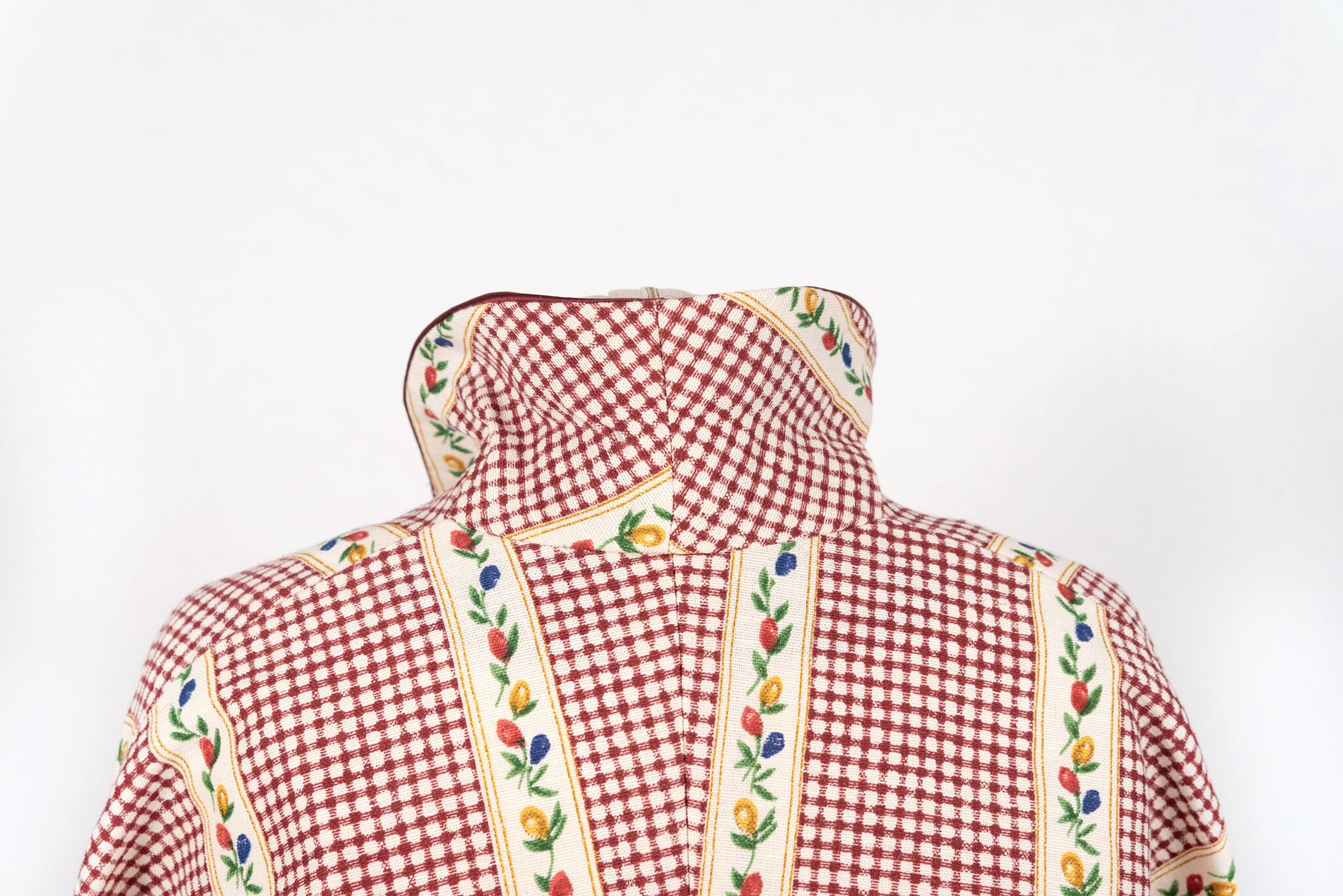 【MURRAL】 LANDSCAPE JACQUARD BOLERO Checkered Jacquard Bolero Jacket Size L - Etsy