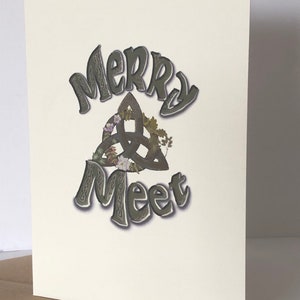 Merry Meed pagan card handfast birthday greeting card