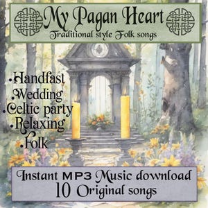 Keltisk hednisk bröllopsmusik, originella folkvisor (MP3 digital nedladdning) bild 1