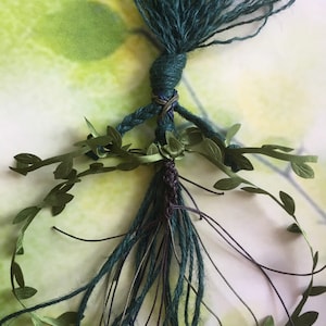 Gaia Green Witch Poppet - Pagan Home Protection Talisman image 3