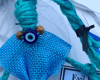 Evil eye poppet| Kitchen Witch | protection |  Nazar charm