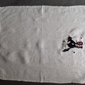 Sailor Jerry Black Cat Tea Towel image 3