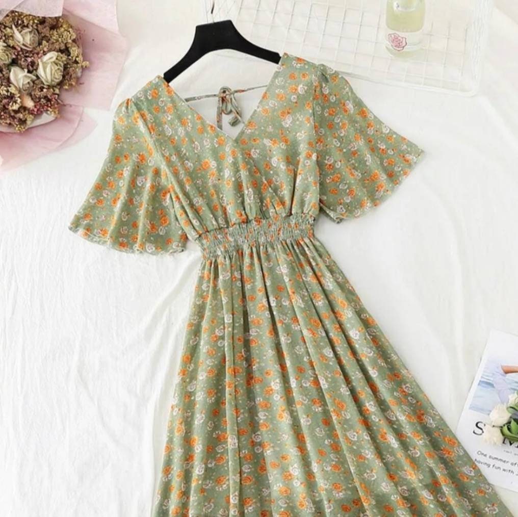 Vintage Dress, Fairy Dress, Fall Cottagecore,Dresses for Women, Gift …