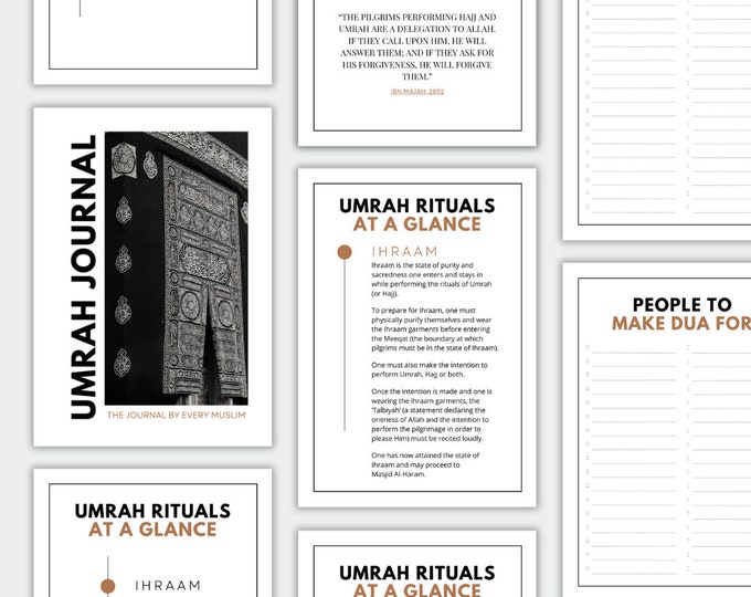 Umrah Booklet.pdf Umrah Flashcards Printable, Umrah Guide PDF, Umrah Dua Cards, Umrah ...