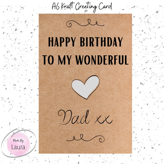 happy birthday to my wonderful dad
