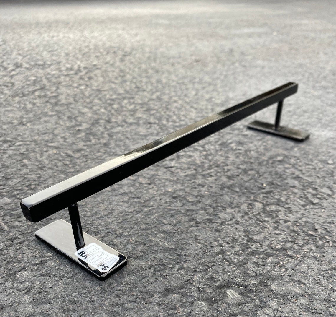 EMA Ramps Fingerboard Flat Grind Rail Etsy