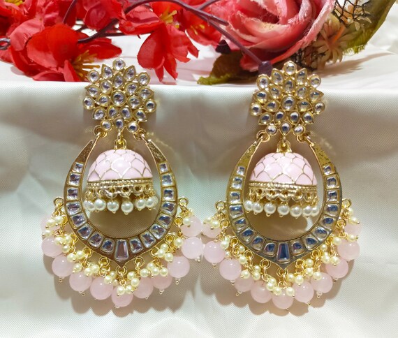 Buy Latest Design Party Wear Long Dangle Earrings for Girls Gold Plated  Jewelry