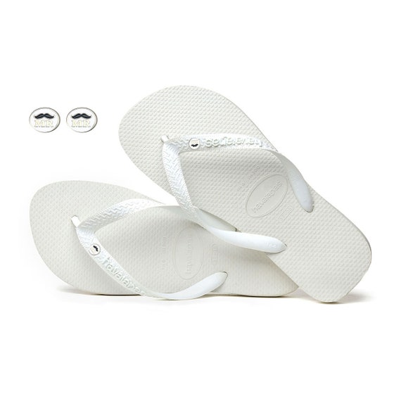 havaianas just married flip flops