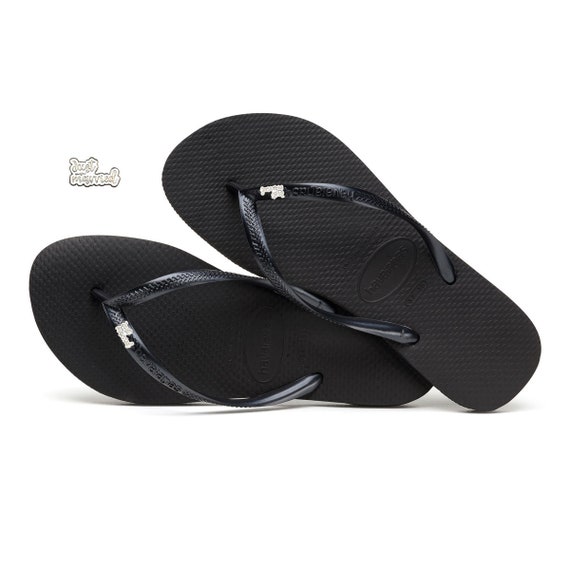 havaianas just married flip flops