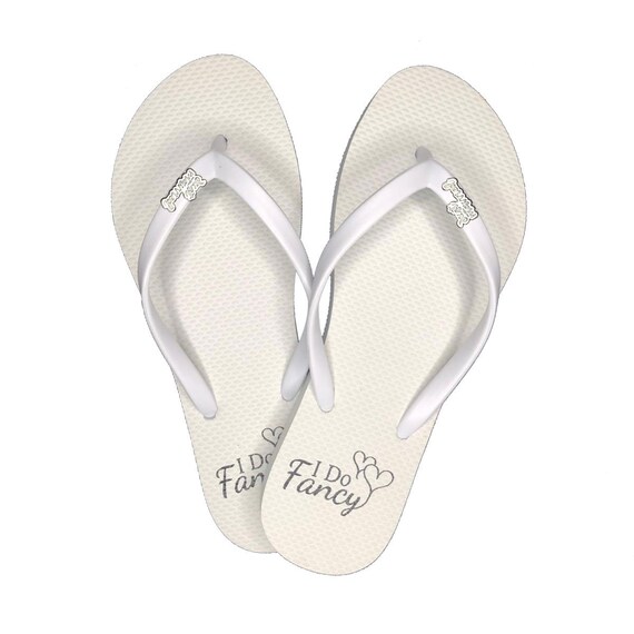 havaianas just married flip flops