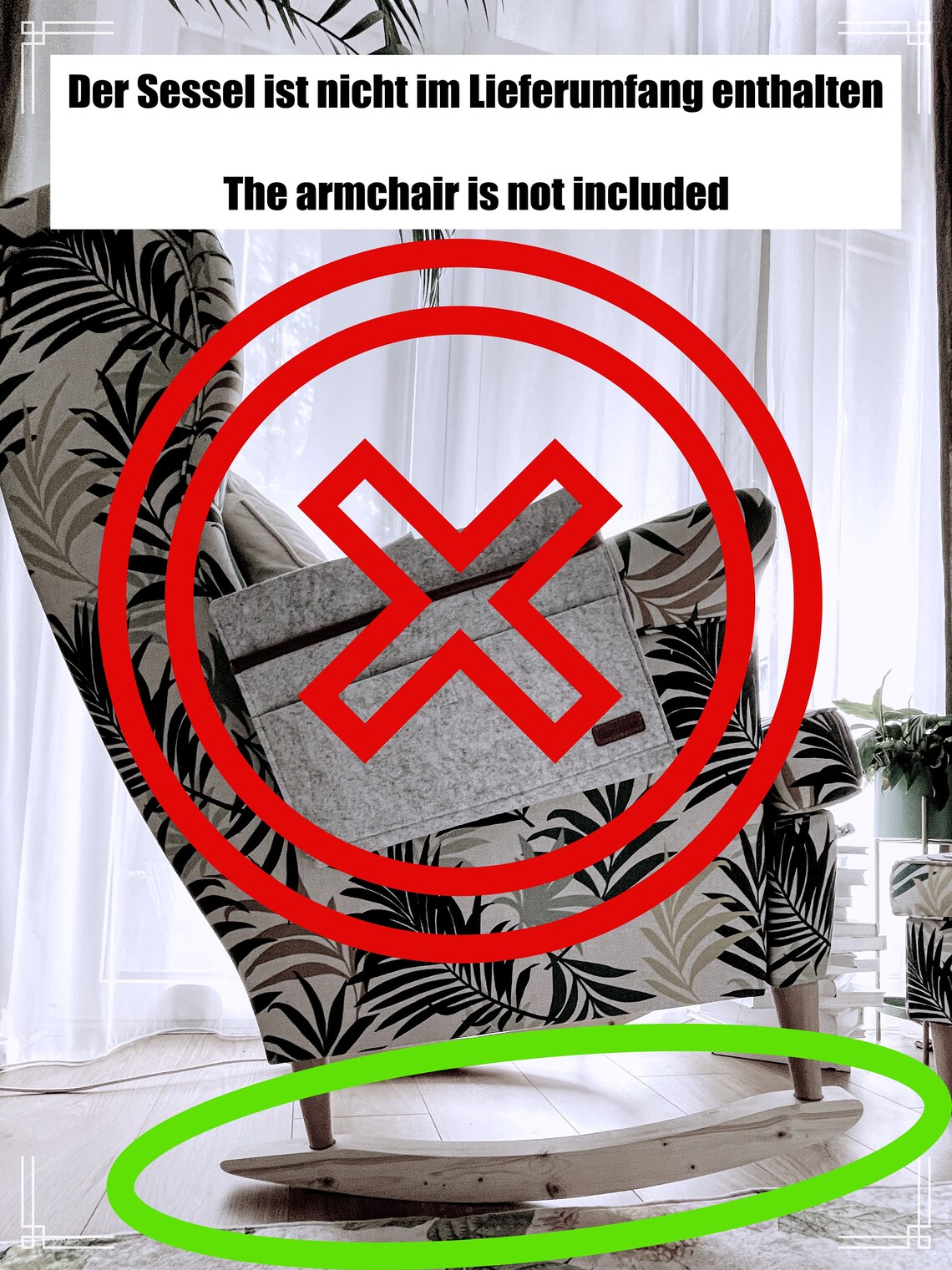 Rocking Chair Legs for IKEA Strandmon Ikea Hack Rocking Etsy UK