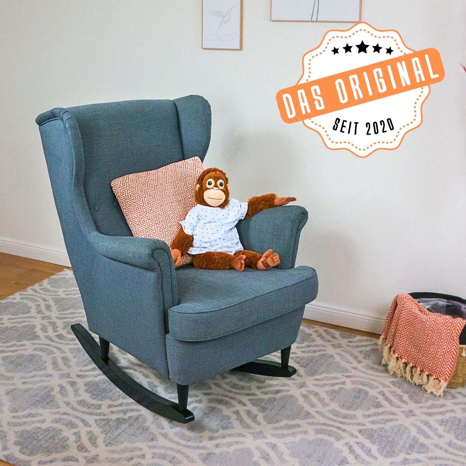 Conversion Kit Rocking Chair Runners for IKEA STRANDMON Original IKEA Hack Incl. Felt Pads Nursing Chair Rocking Chair Armchair Hack Etsy