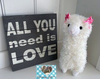 llama bean plush