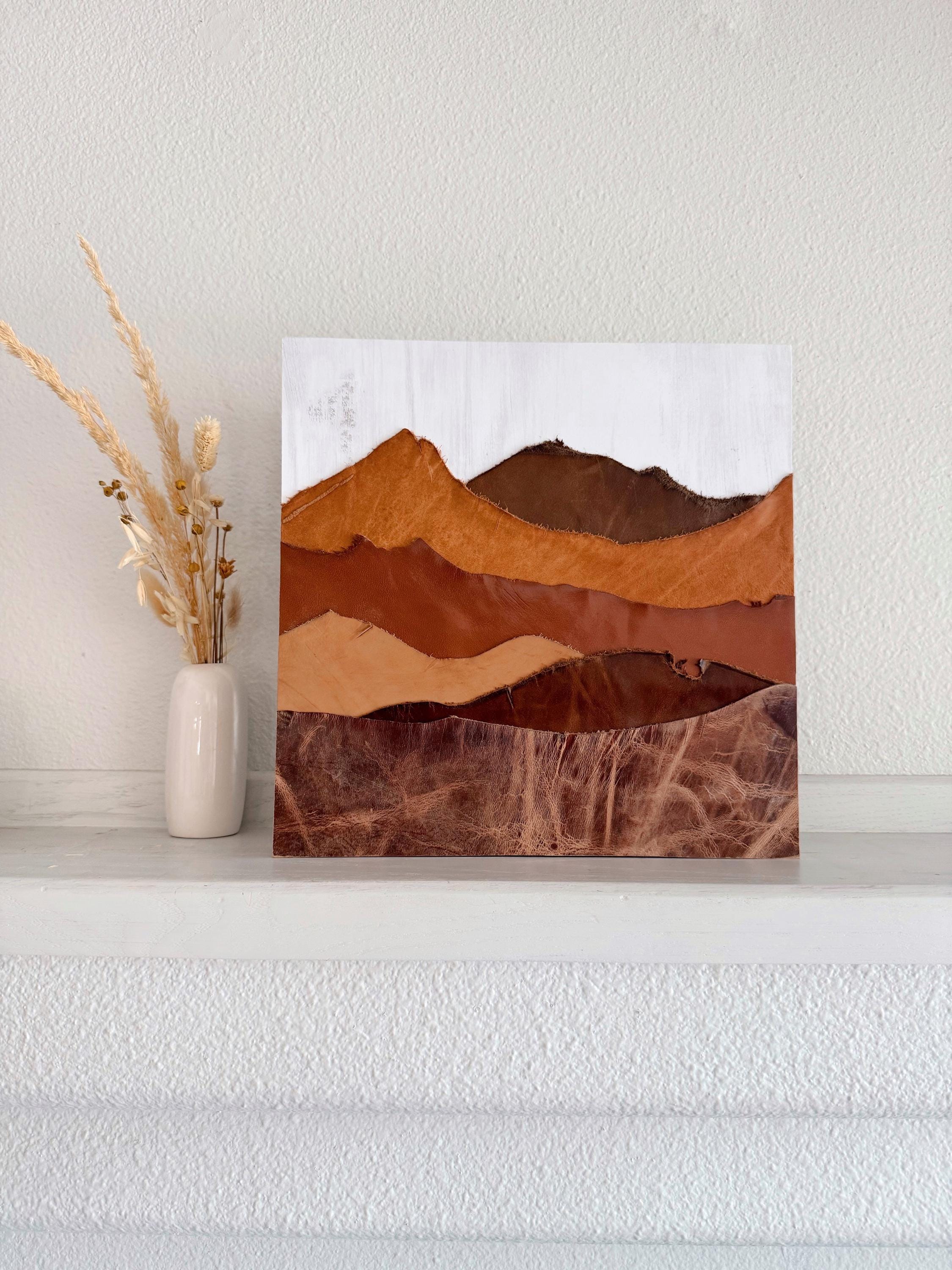 絵画 Brown Mountain Buy Brown Mountain Textured Painting Wall Art | Kline Collective