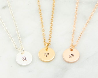 Zodiac Jewelry, Constellation necklace, Zodiac necklace, Aries,Taurus,Gemini,Cancer,Leo,Virgo,Libra,Scorpio,Sagittarius,Capricorn,Aquarius