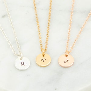 Zodiac Jewelry, Constellation necklace, Zodiac necklace, Aries,Taurus,Gemini,Cancer,Leo,Virgo,Libra,Scorpio,Sagittarius,Capricorn,Aquarius