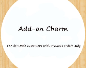 ADD-ON Charm- For domestic customers to buy extra charms for previous orders