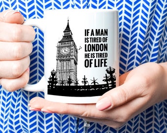 London Gift, London Mug, London Coffee Cup