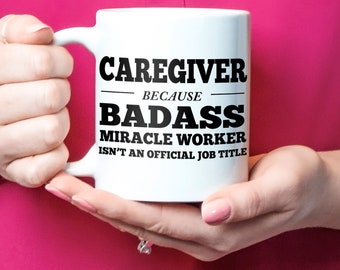 Caregiver Gift, Caregiver Mug, Caregiver Appreciation, Caregiver Coffee Mug, Caregiver Thank You, Caregiver Appreciate, Care Assistant Gift