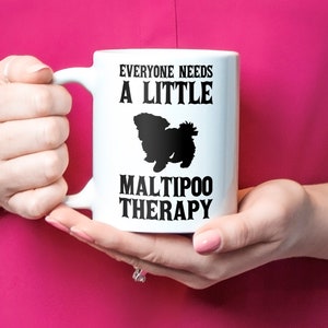 Maltipoo Gift, Maltipoo Mug, Maltipoo Coffee Cup