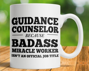 Guidance Counselor Coffee Mug Gift, Guidance Counselling, Guidance Counsellor, School Counselor, Career Counselor, Mug For Counselor