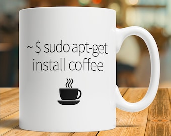 Cadeau Linux, tasse Linux, tasse à café Linux