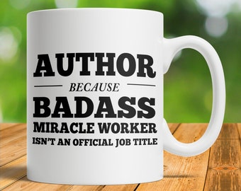 Author Coffee Mug Gift