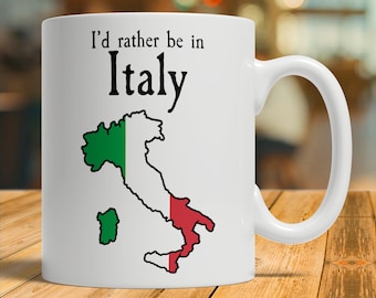 Italy Gift, Italy Mug, Italy Coffee Cup, Italy Souvenir