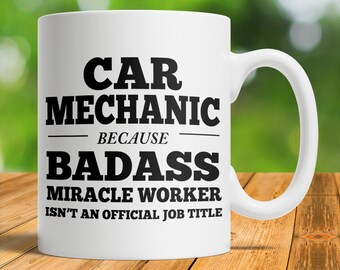 Car Mechanic Coffee Mug Gift, Funny Mechanic Gift, Mechanic Mug, Car Mechanic Gift, Gift For Mechanic, Mechanic Present, Funny Mechanic