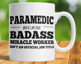 Paramedic Gift, Emt Gifts, Paramedic Mug, Paramedic Thank You