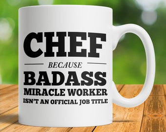 Chef Coffee Mug Gift, Gift For Chef,  Funny Chef Mug, Funny Chef Gift, Chef Coffee Mug, Chef Birthday, Chef Graduation Gift, Best Chef Mug