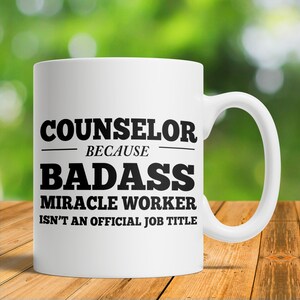 Counselor Gifts, Counselor Mug, Counselor Decor, Counselor Cup, Funny Counselor Gift, Counselor Thank You