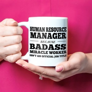 Hr Manager Gift, Hr Manager Mug, Thank You Gift, Appreciation Gift, Funny Mug, Coffee Cup,