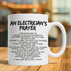 Electrician Gift, Electrician Mug, Electrician Coffee Cup