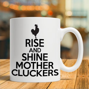 Rooster Gift, Rooster Mug, Rooster Coffee Cup