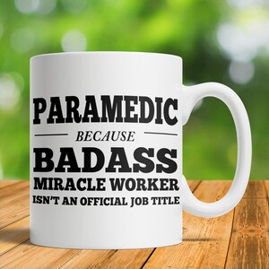 Paramedic Gift, Emt Gifts, Paramedic Mug, Paramedic Thank You