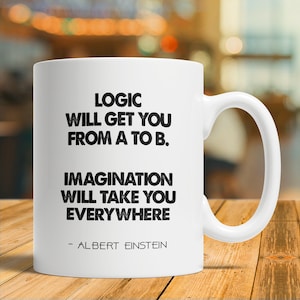 Albert Einstein Gift, Albert Einstein Mug, Albert Einstein Coffee Cup