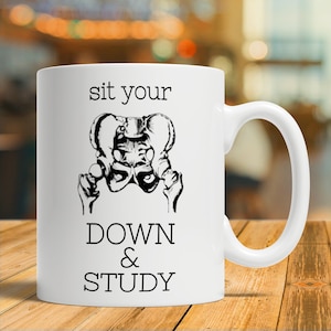 Vertebrae Gift, Medical Student Gift, Vertebrae Mug, Vertebrae Coffee Cup