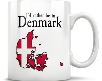 Denmark Gift, Denmark Mug, Denmark Pride, Denmark Flag, Danish Flag, Gift For Danish, Aarhus Denmark, Denmark Home, Born In Denmark