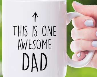 Funny Dad Gift, Best Dad Mug, Gift For Best Father, Father'S Day Gift, Birthday Gift Ideas, Christmas Gift For Dads From Daughter Or Son