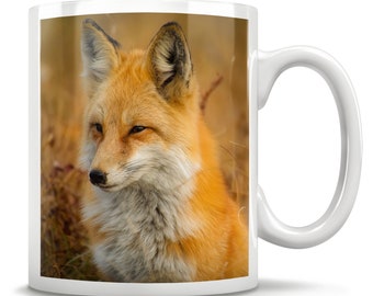 Fox Gift, Fox Mug, Fox Coffee Cup