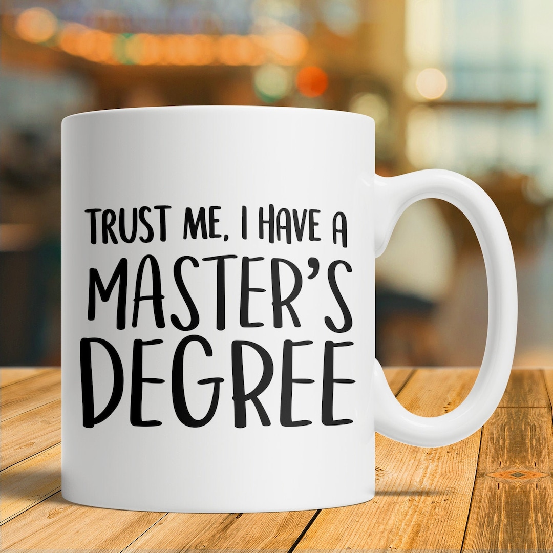 Mba Gift, Masters Degree Mug, Mba Mug, Mba Coffee Cup, Graduation Gift ...