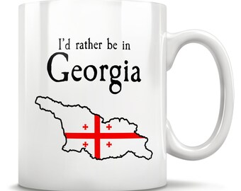 Georgia Gift, Georgia Mug, Atlanta Gift, Athens Georgia, Georgia Map, Georgia Cup, Atlanta Mug, Atlanta Georgia Gift